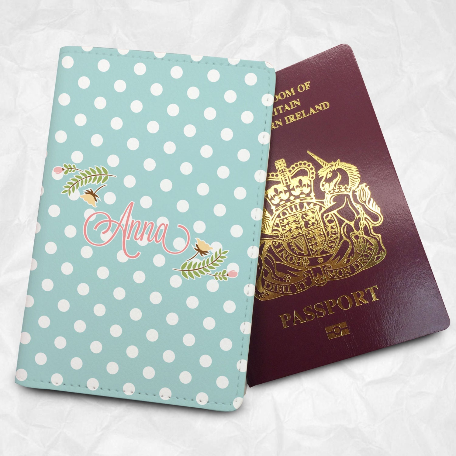 Personalised Custom Name Passport Cover Passport Holder with Etsy