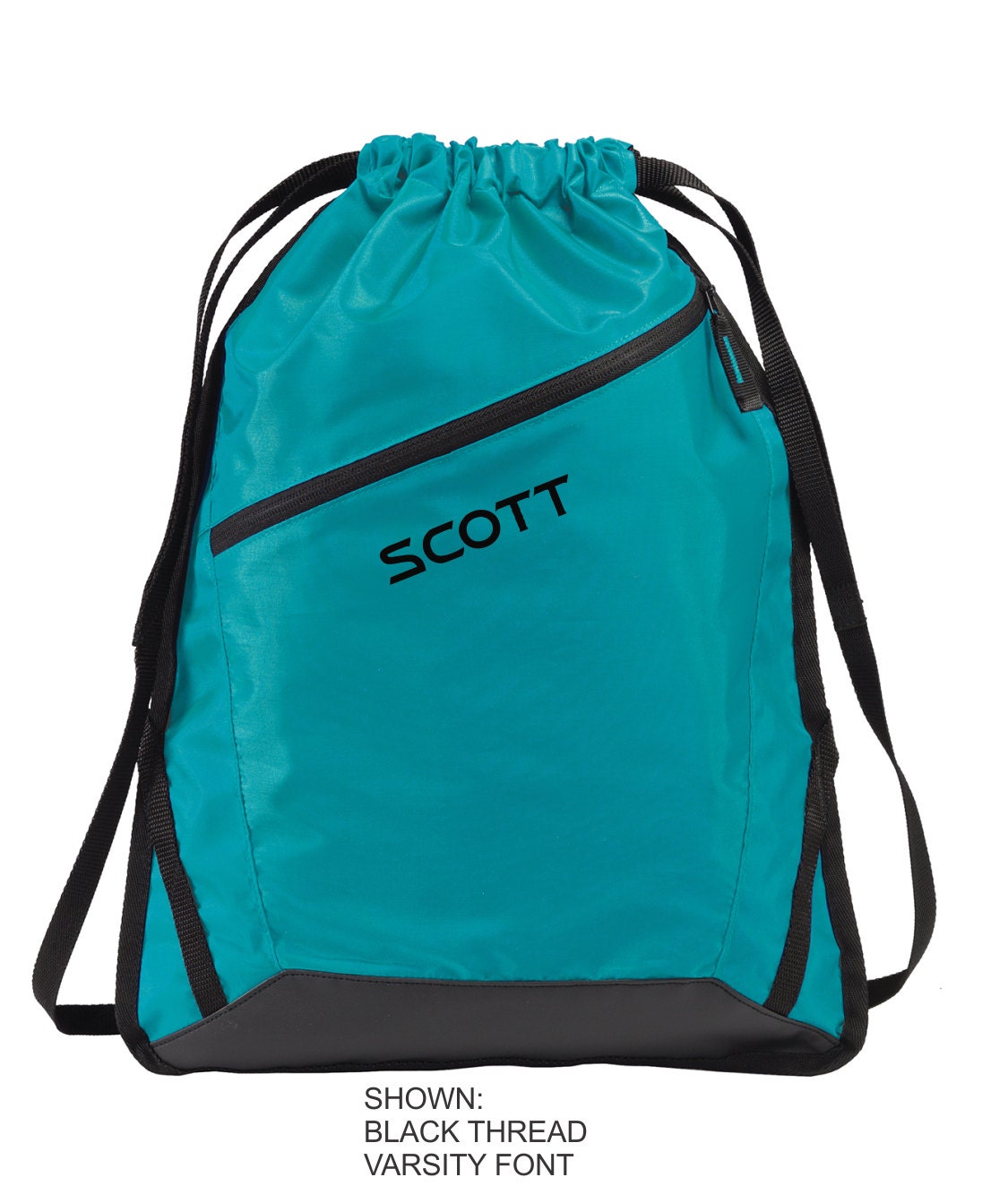 Personalized Cinch Bag Embroidered Drawstring Bag Etsy