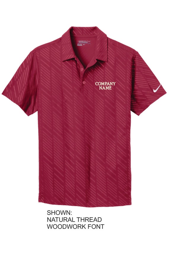nike polo embroidery