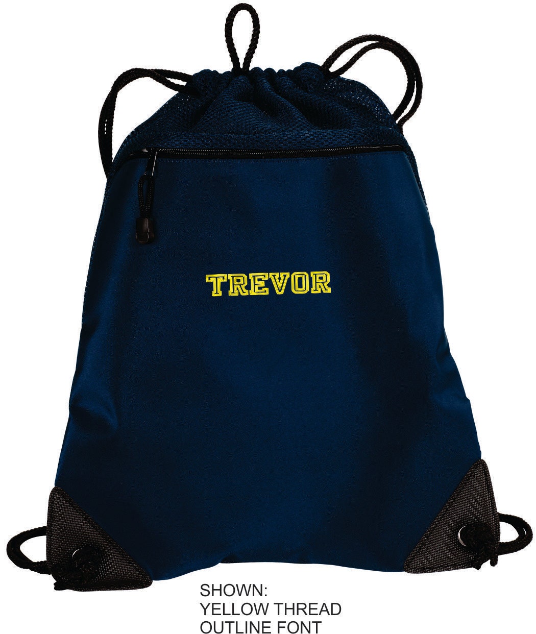 Personalized Cinch Bag Personalized Gift Bag Embroidered Etsy