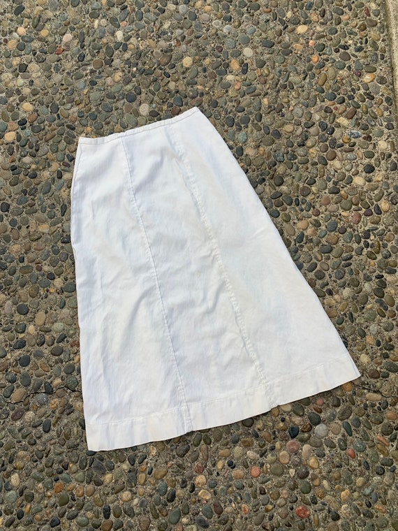 1910s Antique Edwardian Era White A-line Skirt | Etsy