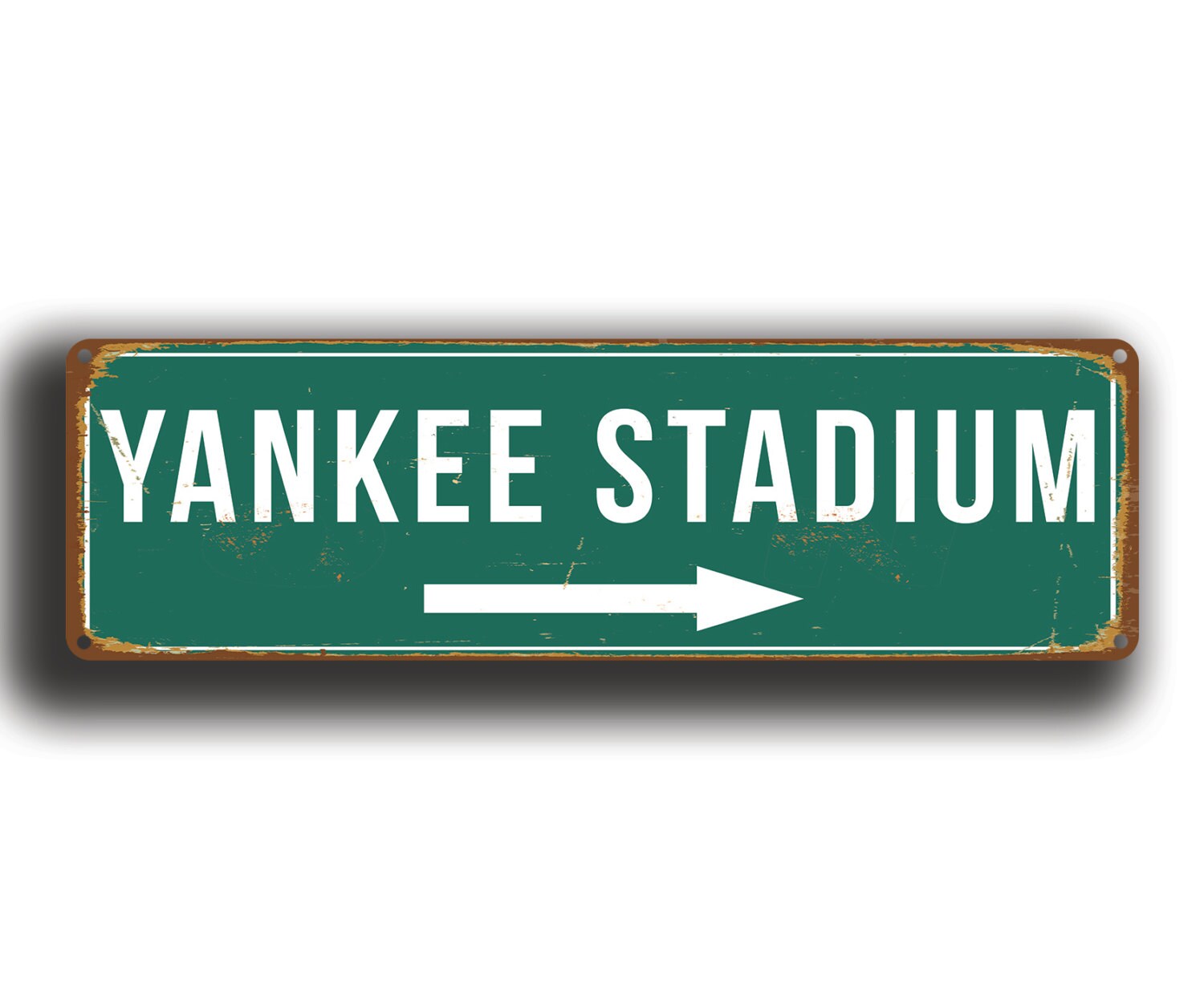Vintage Style Yankee Stadium Sign: New York Baseball Gift - Etsy