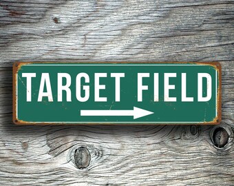 Ziel Feld Schild: Vintage Style Minnesota Twins Dekor