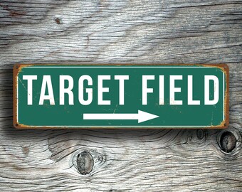 TARGET FIELD SIGN, Vintage style Target Field Sign, Twins Signs, Home of the Minnesota Twins, Baseball Signs, Minnesota baseball signs