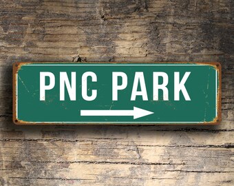 PNC Park Sign: Vintage Style Pittsburgh Pirates Decor