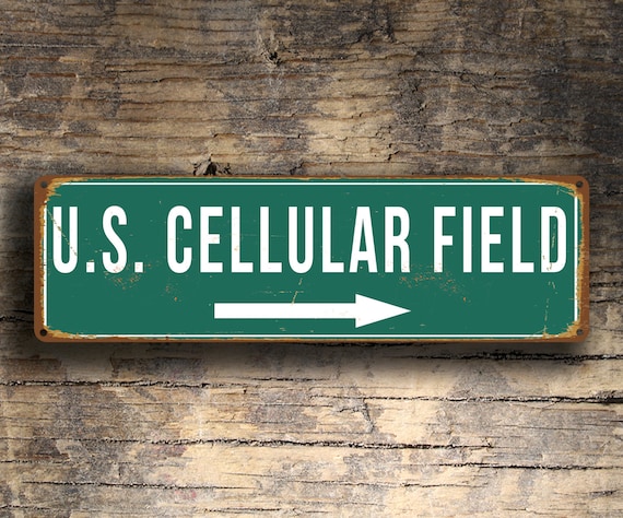 US Cellular Field Sign: Chicago White Sox, Vintage Style Baseball