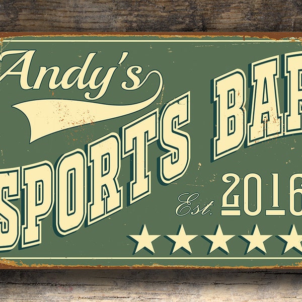 Sports Bar Decor Etsy