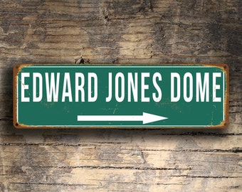 EDWARD JONES Dome Signs, Vintage style Edward Jones Dome Sign, Football Gifts, St. Louis Rams, rams Signs, Rams Vintage Stadium