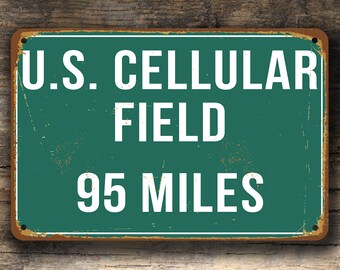Gepersonaliseerde US Cellular Field Distance-bord: White Sox-cadeau
