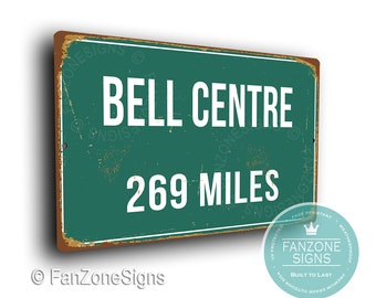Personalisiertes Glockenzentrum Abstandszeichen: Montreal Canadiens Hockey