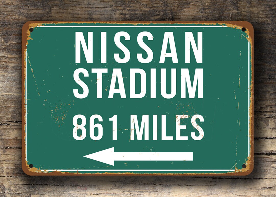 nissan-stadium-miles-sign-nissan-stadium-distance-sign-highway