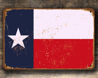 TEXAS STATE FLAG Sign, Texas State flag Signs, Vintage style Texas State Flag Sign, Texas Flag Sign, Texas State Flag, Texas State, Texas