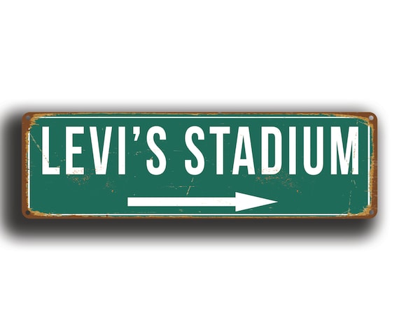 Levi's Stadium Vintage Style Sign: San Francisco 49ers Football
