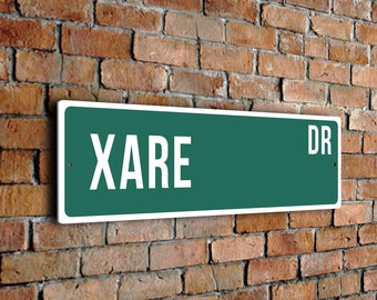 Xare Street Sign, Vintage Style Sports Signs, Sports Fan Gift, Sports Sign, FZSSS190124017