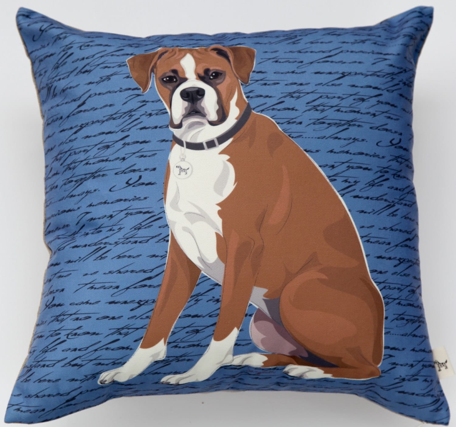 Boxer Pillow Cover Etsy