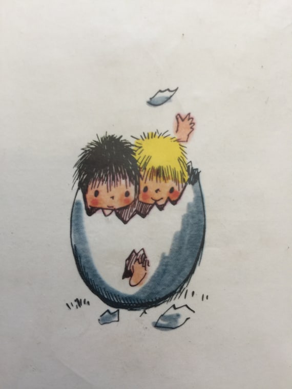 vintage birth announcements