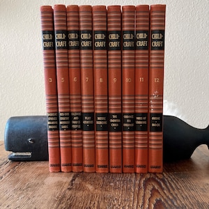 Vintage 1949 and 1954 Childcraft Books W. F. Quarrie & Co. / The Child&#39;s Treasury / Sold Individually