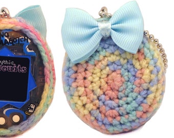 Classic / Vintage Tamagotchi Case with Bow - Ready to ship!