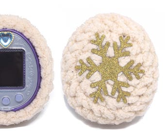 Tamagotchi - Sparkly Snowflake Cover for the 4u / 4u+