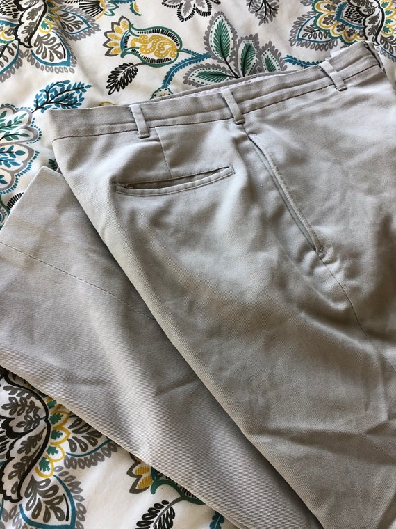 Vintage Khaki color Levis Sta-Prest slacks trouse… - image 1
