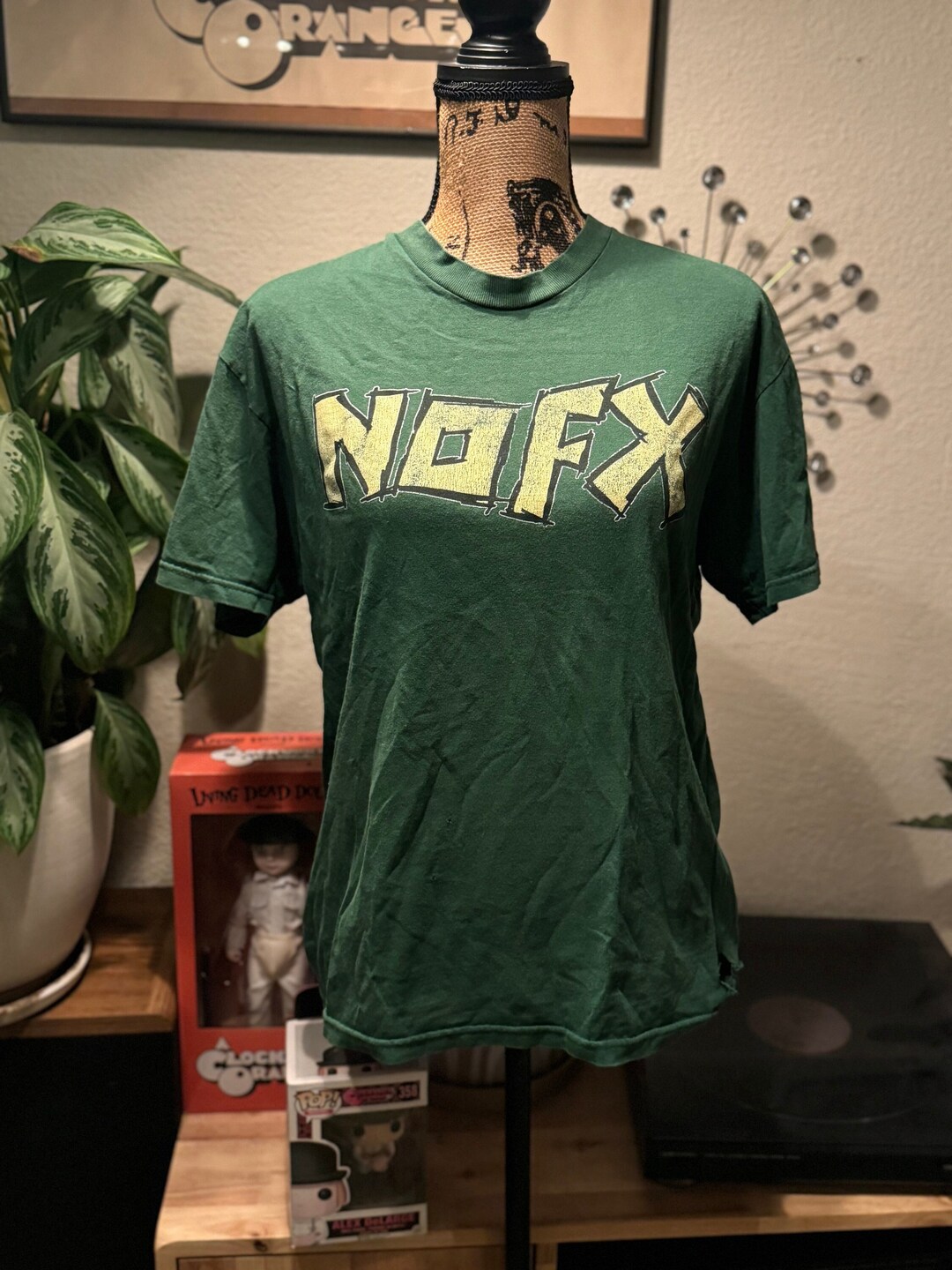 NOFX Pump Up The Valuum Tシャツ Lサイズ グリーン NOFX Pump Up The