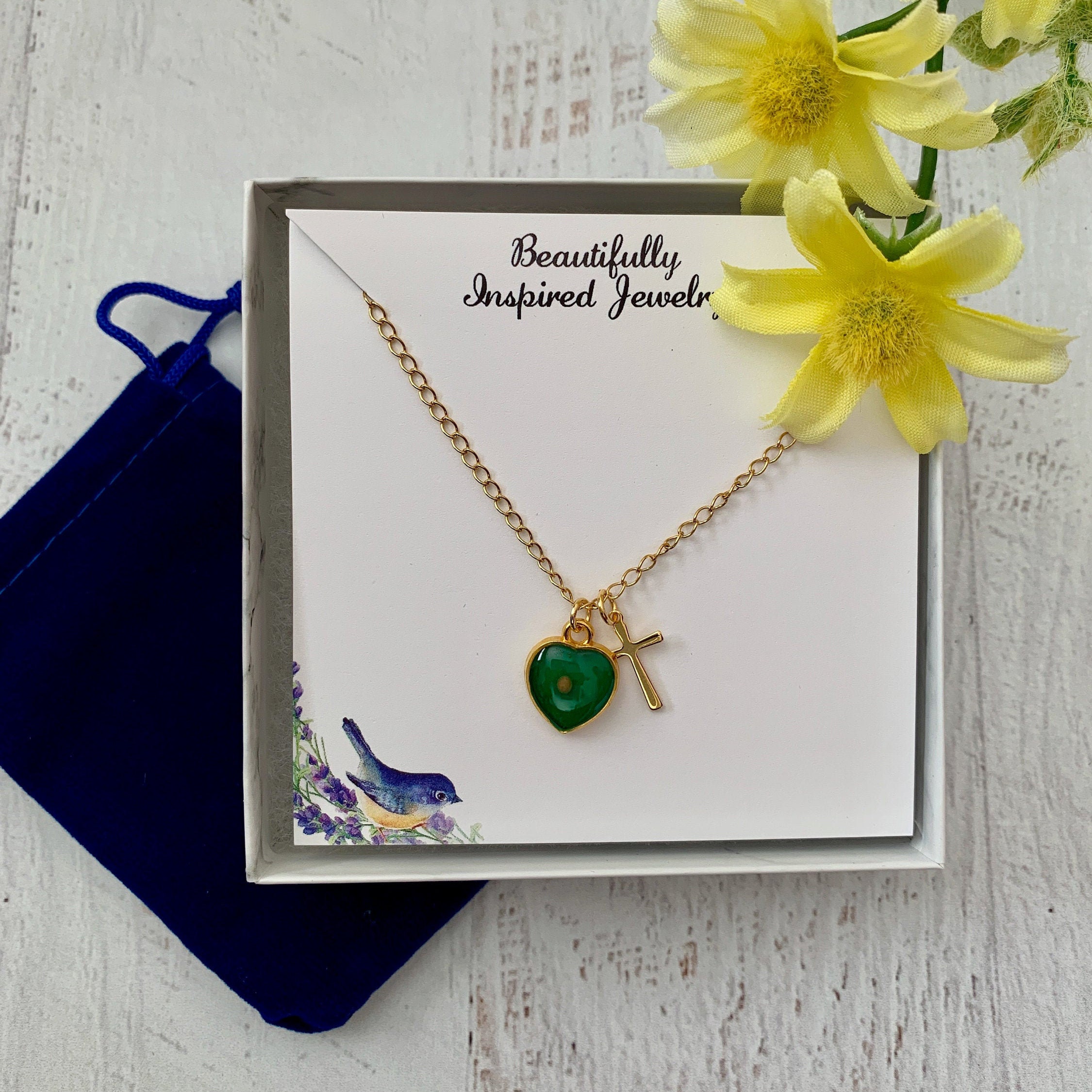 Emerald Faith Necklace