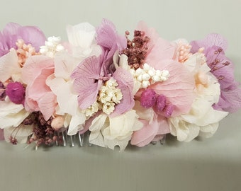 witte, lila, roze hortensiakam