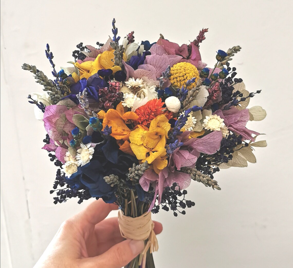 Small Flower Ramo Ramo de flores pequeño - Etsy España