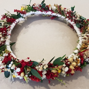 Flower crown for hair