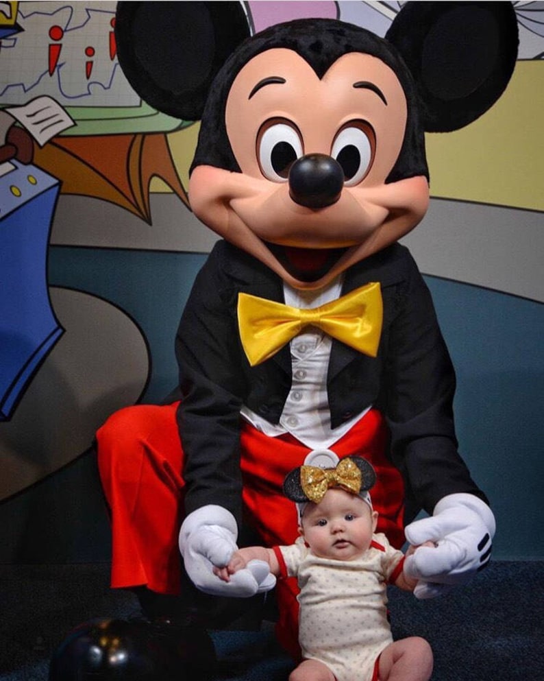 Holiday inspired baby Mouse ears
