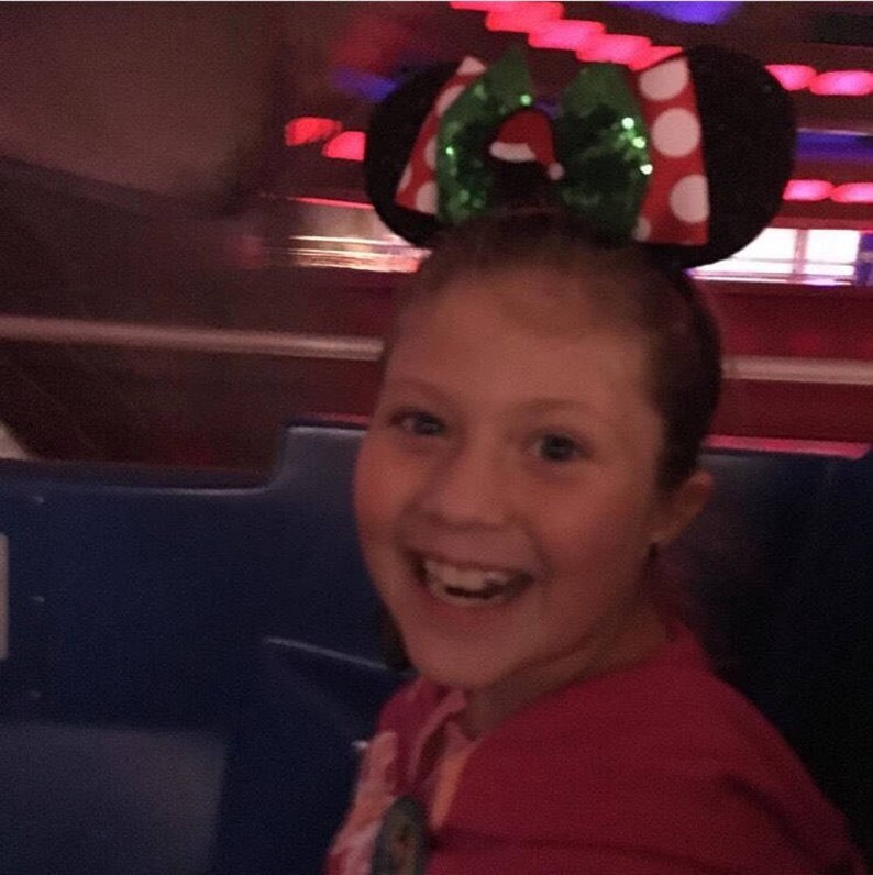 Santa Mickey inspired Mouse Ears