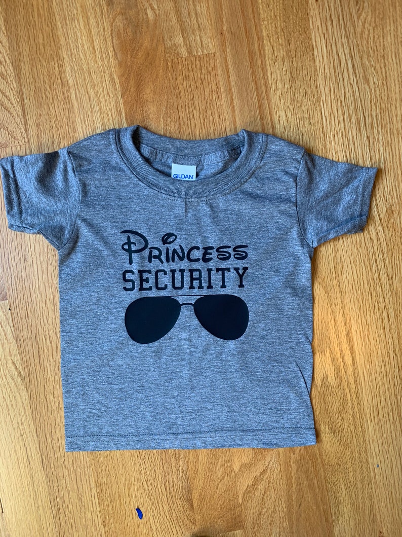 disney princess security shirt