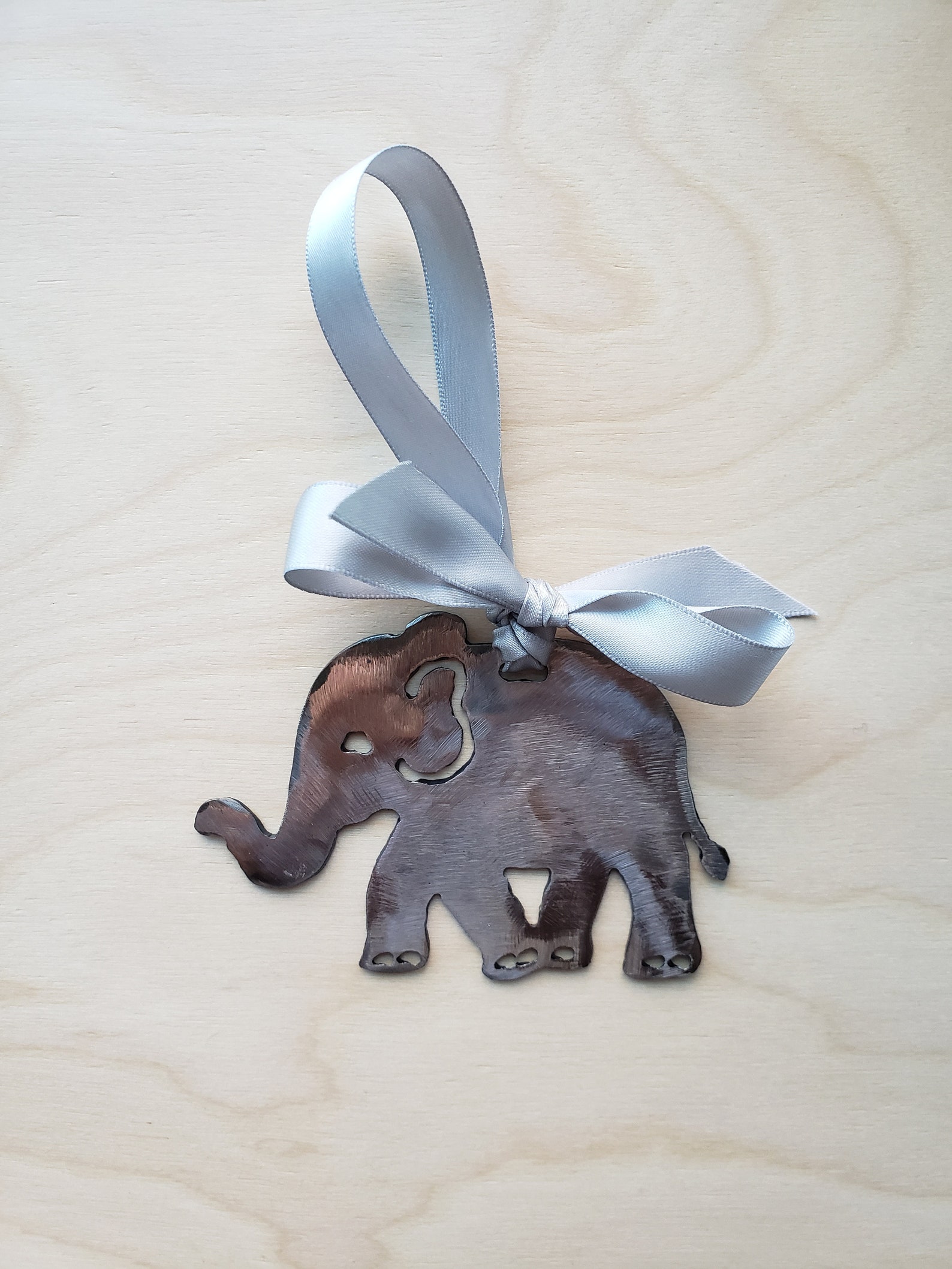 Elephant Ornament metal Etsy