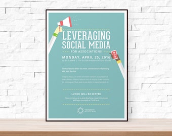 diy printable event flyer template formal gala invitation etsy