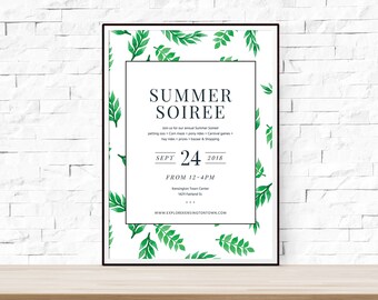 diy printable fall festival flyer template word flyer etsy
