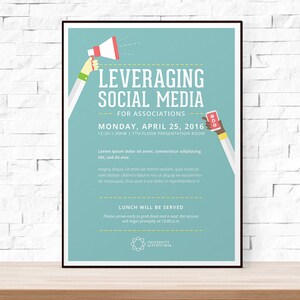 DIY Printable Social Media Flyer Template, MS Word Flyer Templates, Photoshop Flyer, Marketing Flyer, Download Flyer, Blank Flyer