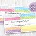Personal Progress Tracker Punchcard- Business Card Size- LDS Young Women