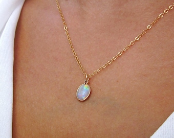Opal necklace price deals