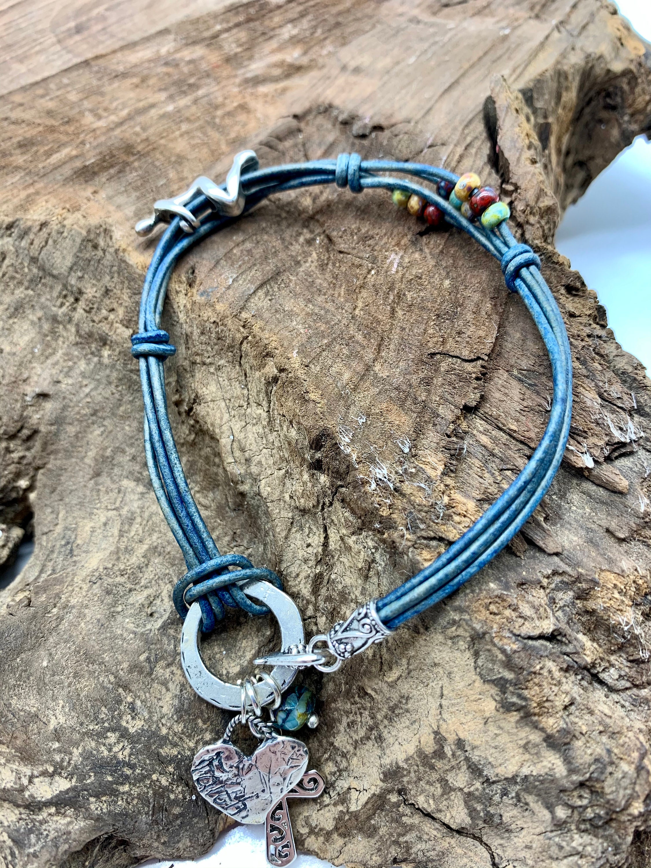 Christian Jewelry Faith Jewelry Boho Faith Faith Bracelet Etsy