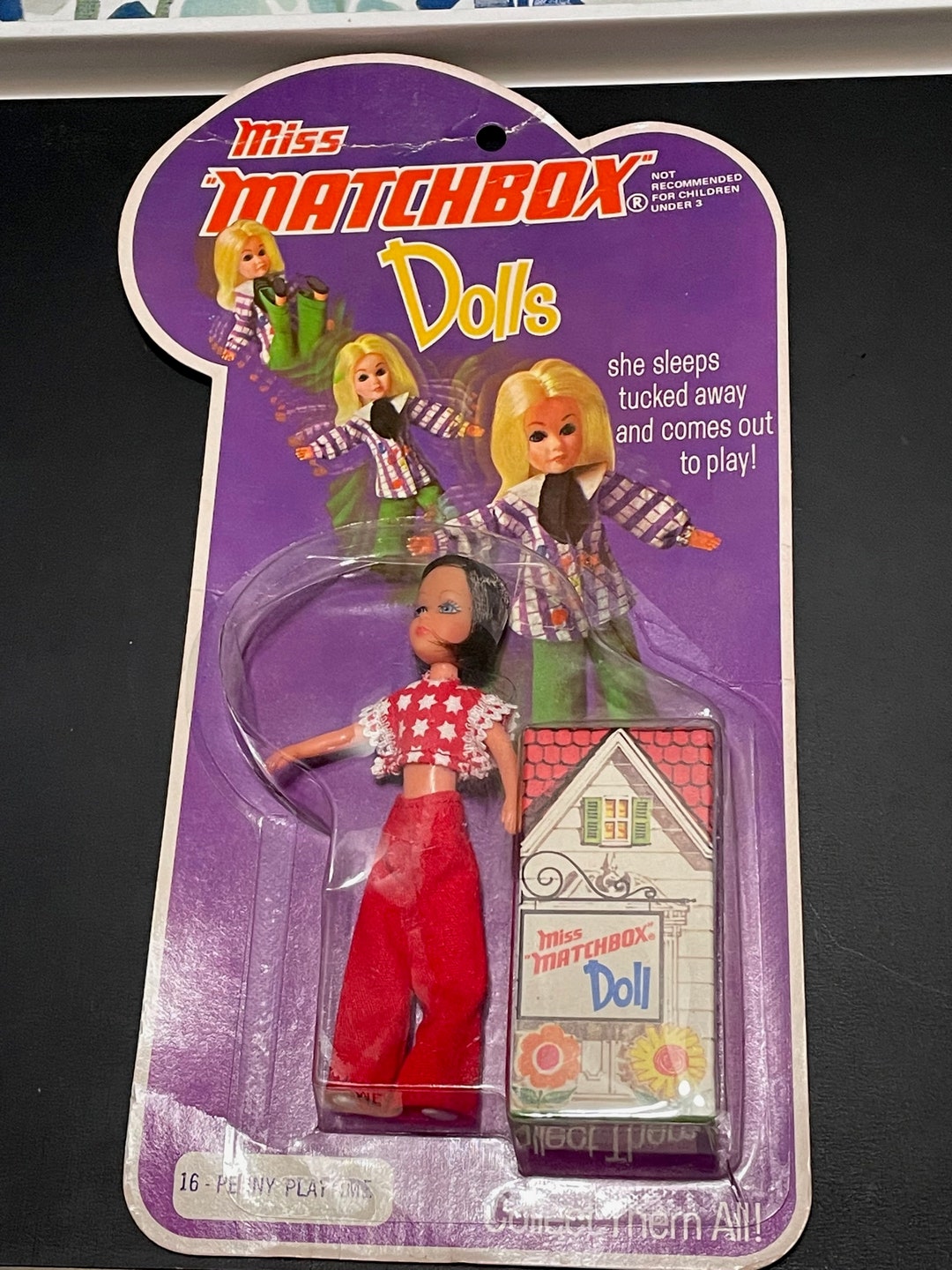 Miss Matchbox Doll 1973 Penny Playtime NIB Etsy