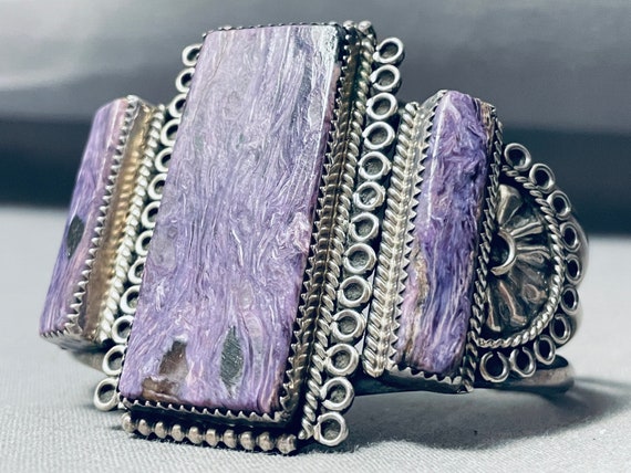 The Best Vintage Native American Navajo Charoite … - image 4