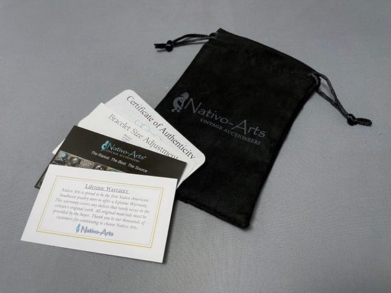 One Of The Most Unique Navajo Abalone Shell Sterl… - image 9