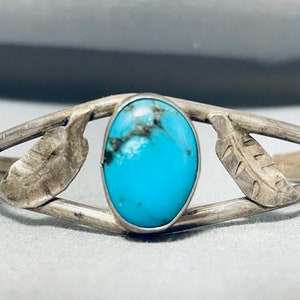 Nel Morton Native American Navajo Old Kingman Turquoise Sterling Silver Turtle Ring Nel Morton Native American Navajo Old Kingman Turquoise Sterling Silver Turtle Ring