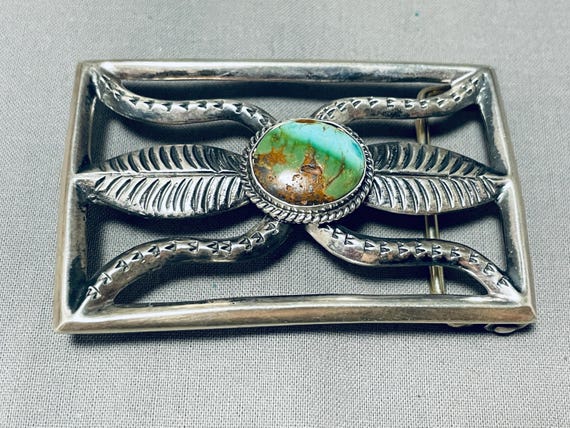 Superlative Vintage Native American Navajo Royston Turquoise Sterling Silver Inlay Bracelet Superlative Vintage Native American Navajo Royston Turquoise Sterling Silver Inlay Bracelet