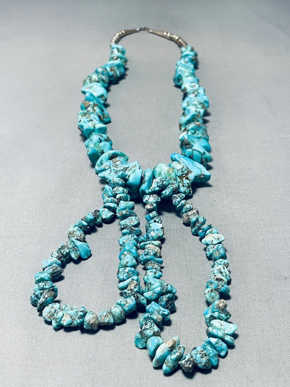Museum Vintage Native American Navajo Santo Domingo Native American Navajo Turquoise Jacka Necklace Old Museum Vintage Native American Navajo Santo Domingo Native American Navajo Turquoise Jacka Necklace Old