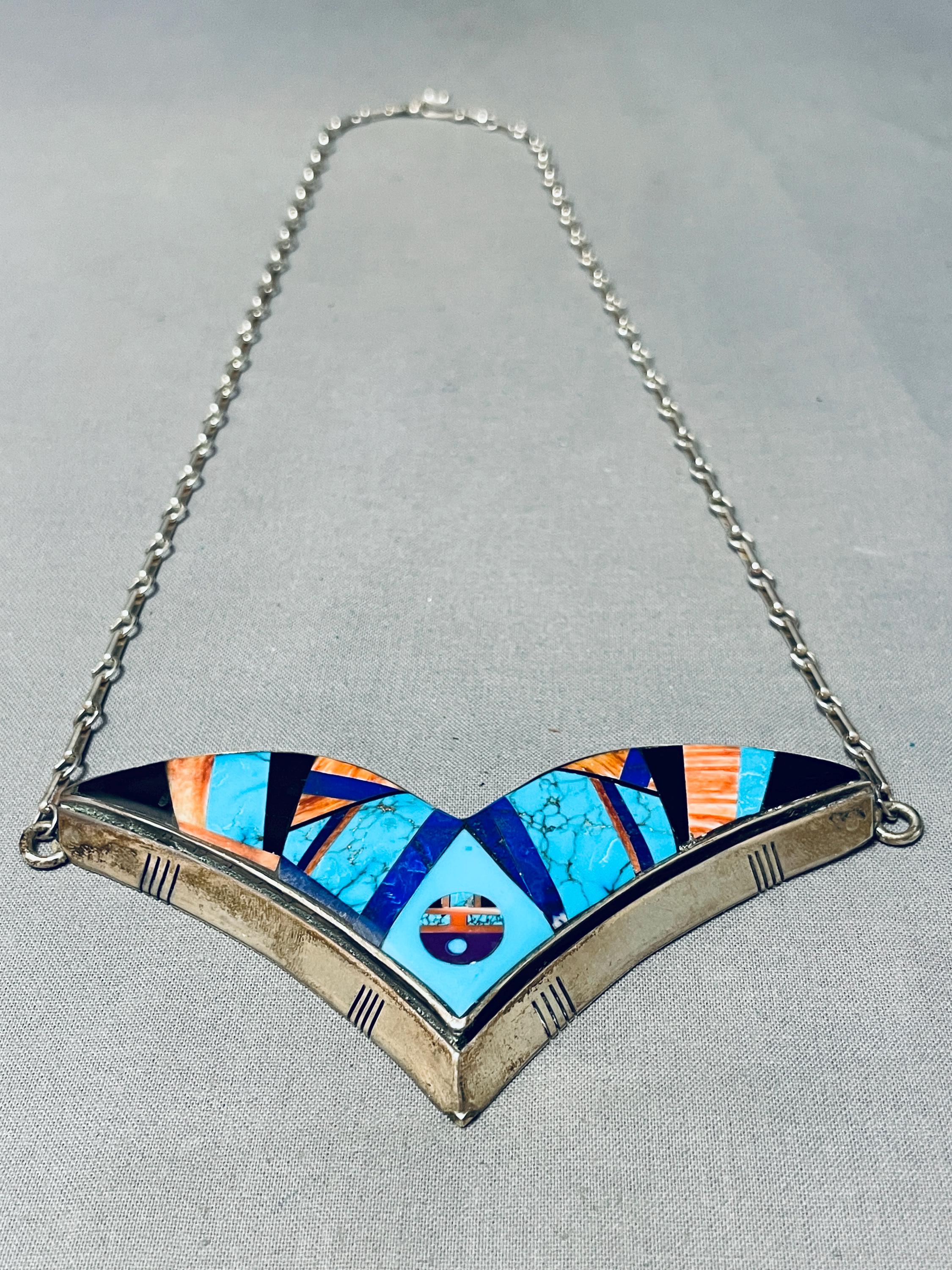 アクセサリー Vintage Native Indian necklace il_fullxfull.6678105697_rxap.jpg