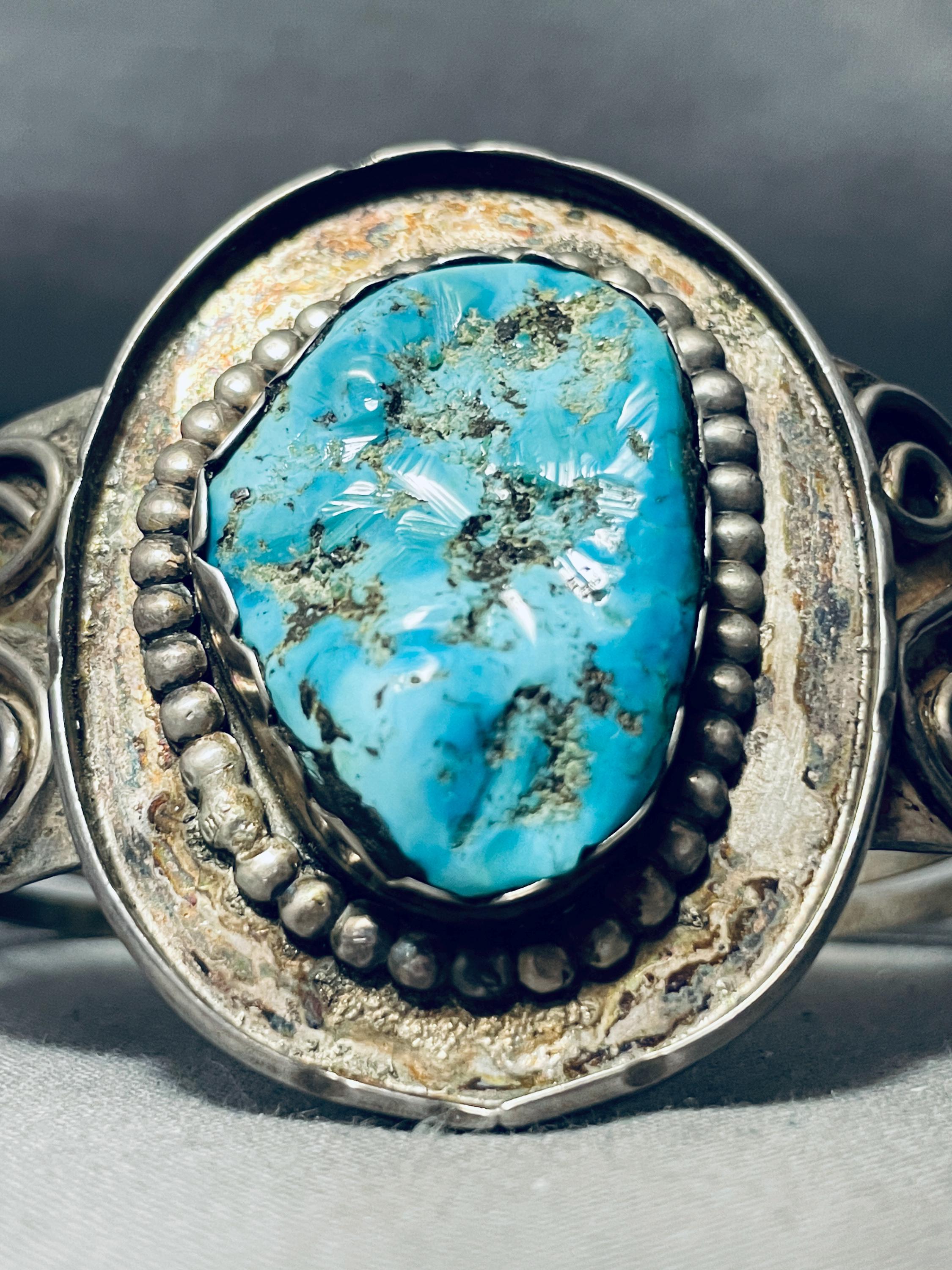 Piece of History Vintage Native American Navajo Turquoise
