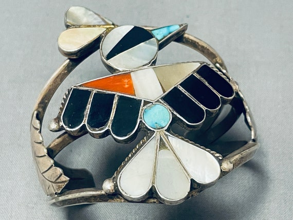 Gasp!! Vintage Native American Navajo Towering Turquoise Sterling Silver Bracelet Gasp!! Vintage Native American Navajo Towering Turquoise Sterling Silver Bracelet
