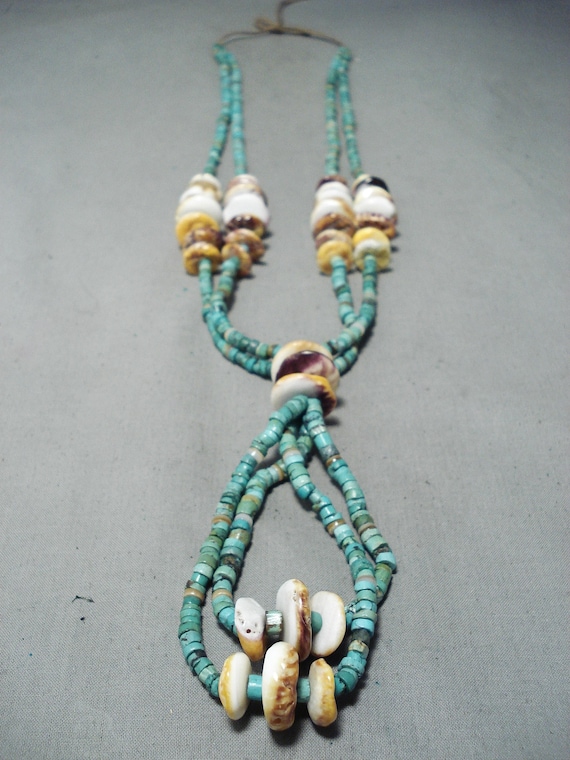 Remarkable Vintage Royston Turquoise Earrings Native American Old Remarkable Vintage Royston Turquoise Earrings Native American Old