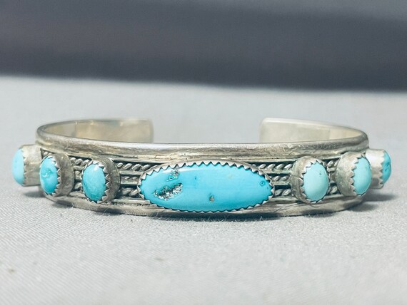 Gasp! Turquoise Saddle Native American Navajo Sterling Silver Bracelet Cuff Gasp! Turquoise Saddle Native American Navajo Sterling Silver Bracelet Cuff